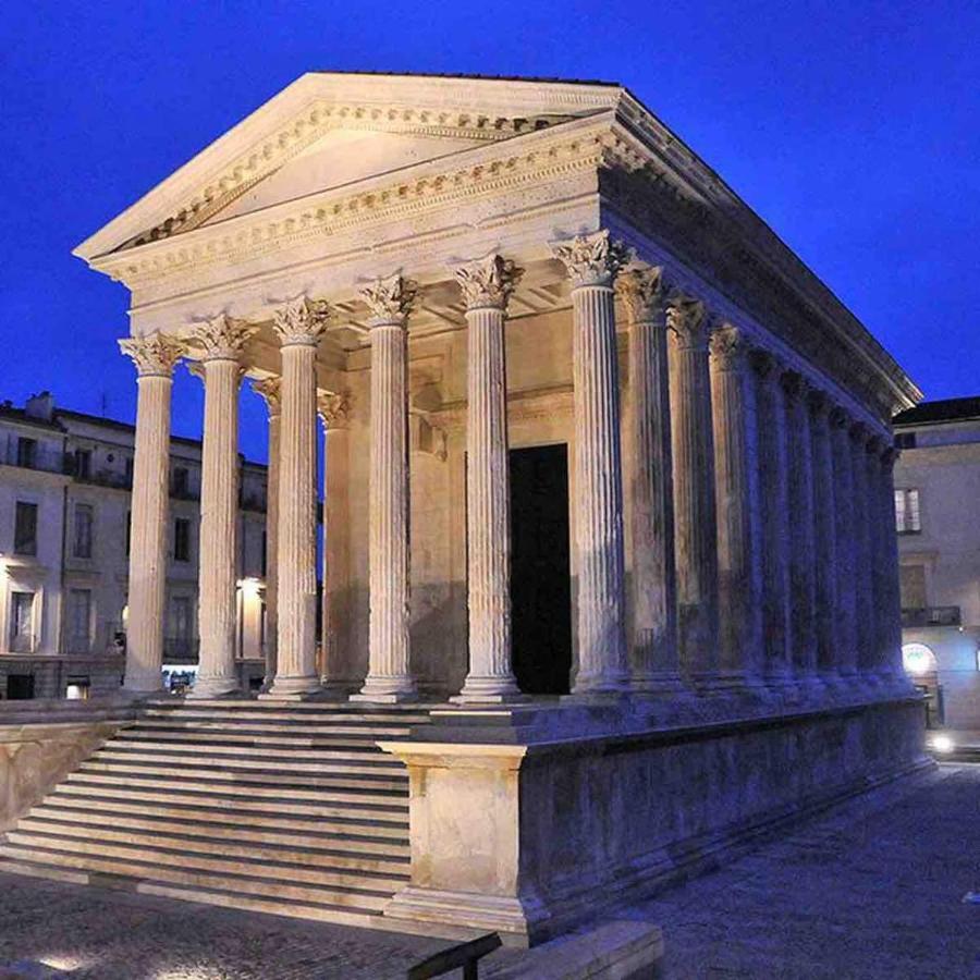 Roma Divine Home Cinema Et Jardin Nîmes Exteriör bild
